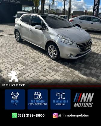 PEUGEOT 208 1.5 ALLURE 8V FLEX 4P MANUAL